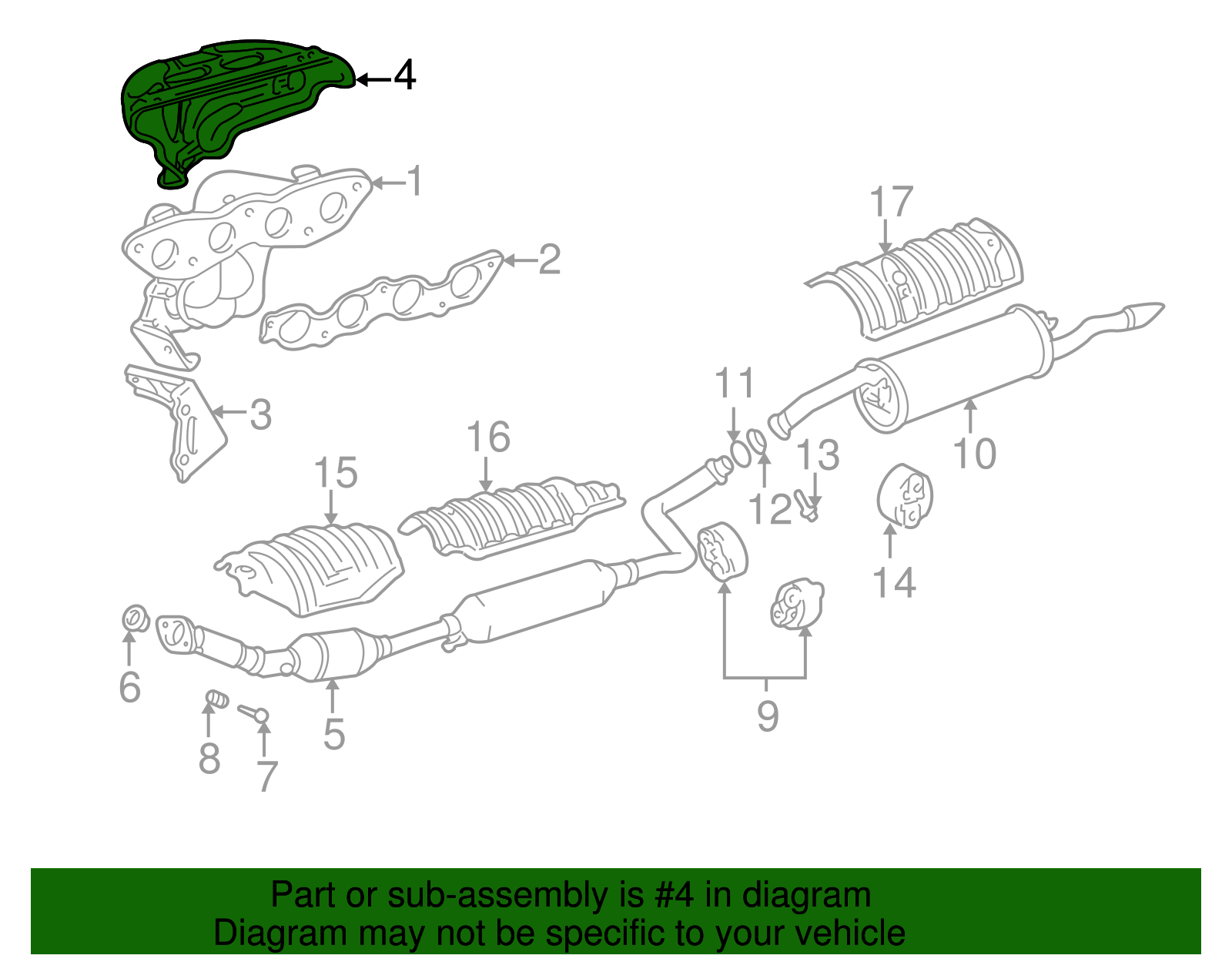 Heat Shield - Scion (17167-21030)