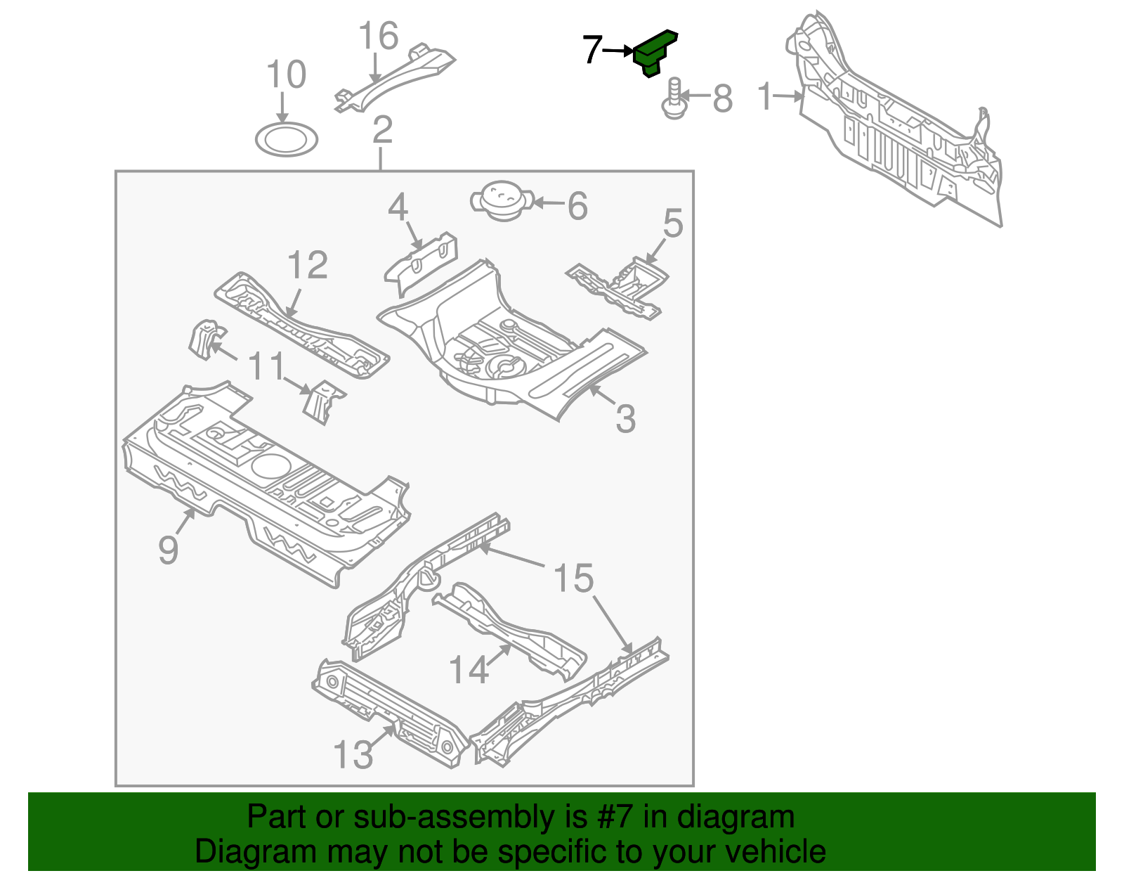 Bracket - GM (96405097)