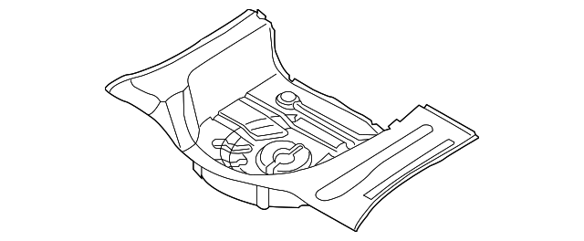 Rear Floor Panel - GM (96813453)