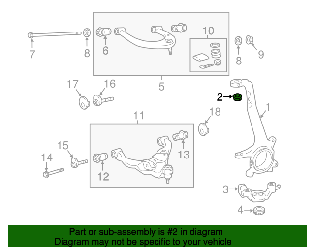Toyota Lower Ball Joint Castle Nut Part 90171a0001 Toyota Of