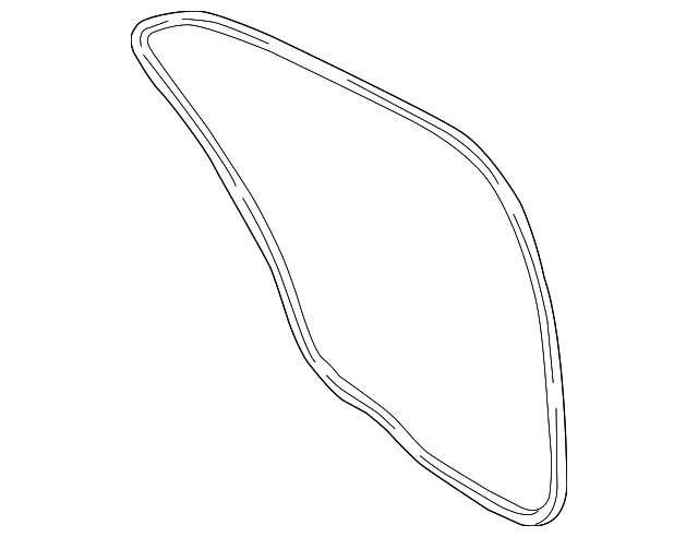 Weather-Strip On Body - Ford (GD9Z-54253A10-A)