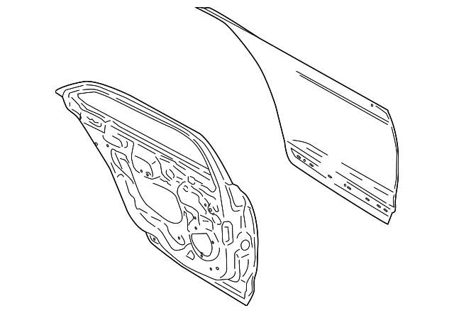 Door Shell - Ford (GD9Z-5424631-B)