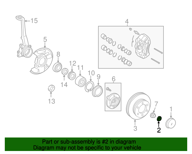 19952020 Toyota Axle Nut Lock Nut 4352535010 Toyota Parts Center