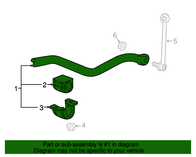 20162023 Chevrolet Camaro Front Stabilizer Shaft 84458198 GM