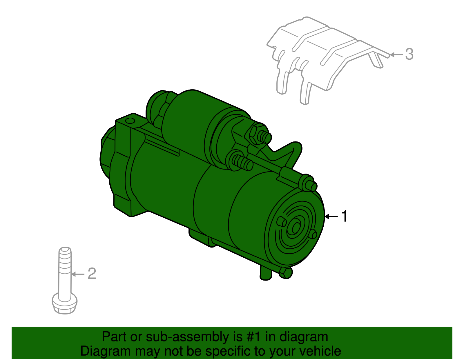 Starter, Remanufactured - GM (89017630)