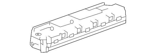 Driver Side Lower Instrument Panel Airbag - GM (95259946)