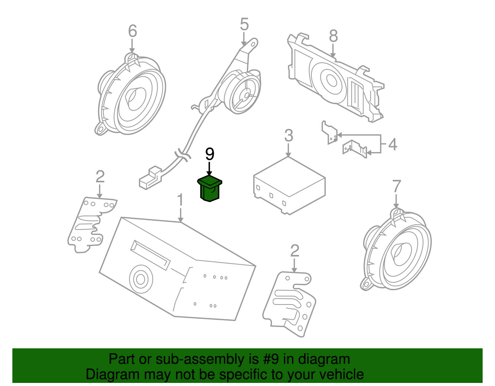 Adattatore Audio AUX Per Nissan 2013-2019 – Jack 3.5mm Con Prolunga, Numero Ricambio 28023-4BA0B, Compatibile Con Altima, Rogue, Frontier E Altri - 2