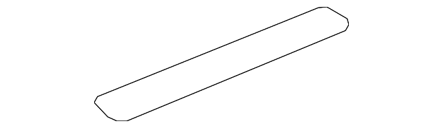 Insert, Rear S/D Sill Tr Plt - GM (92214937)