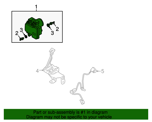 GPYB437A0A ABS Control Unit 20062007 Mazda 6 MazdaSwag