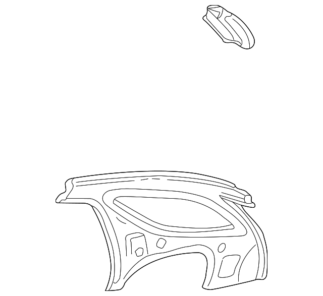 Inner Panel - Ford (YF1Z-7427791-AA)