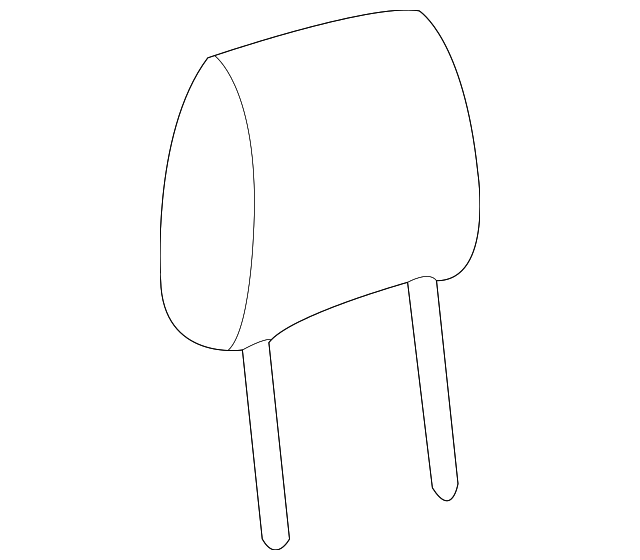 Pad Assembly, D/Seat H/Rst - GM (12459654)