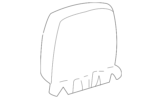 Cover Assembly, D/Seat H/Rst                  *Neutral - GM (12459682)