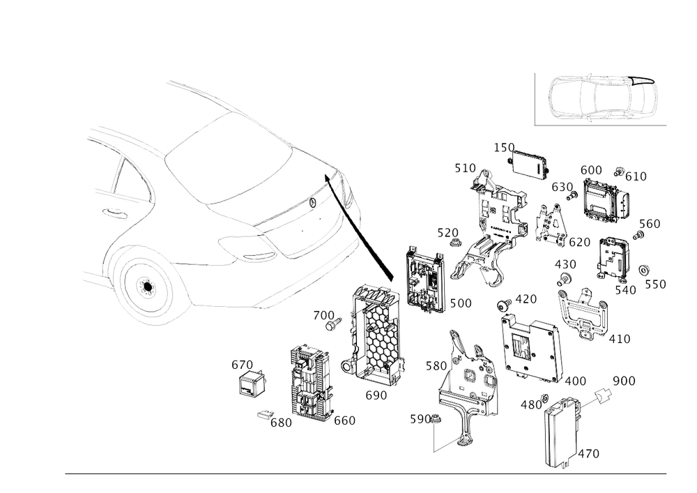 213-900-95-22 - Control Module - 2019 Mercedes-Benz | Buy Mercedes ...