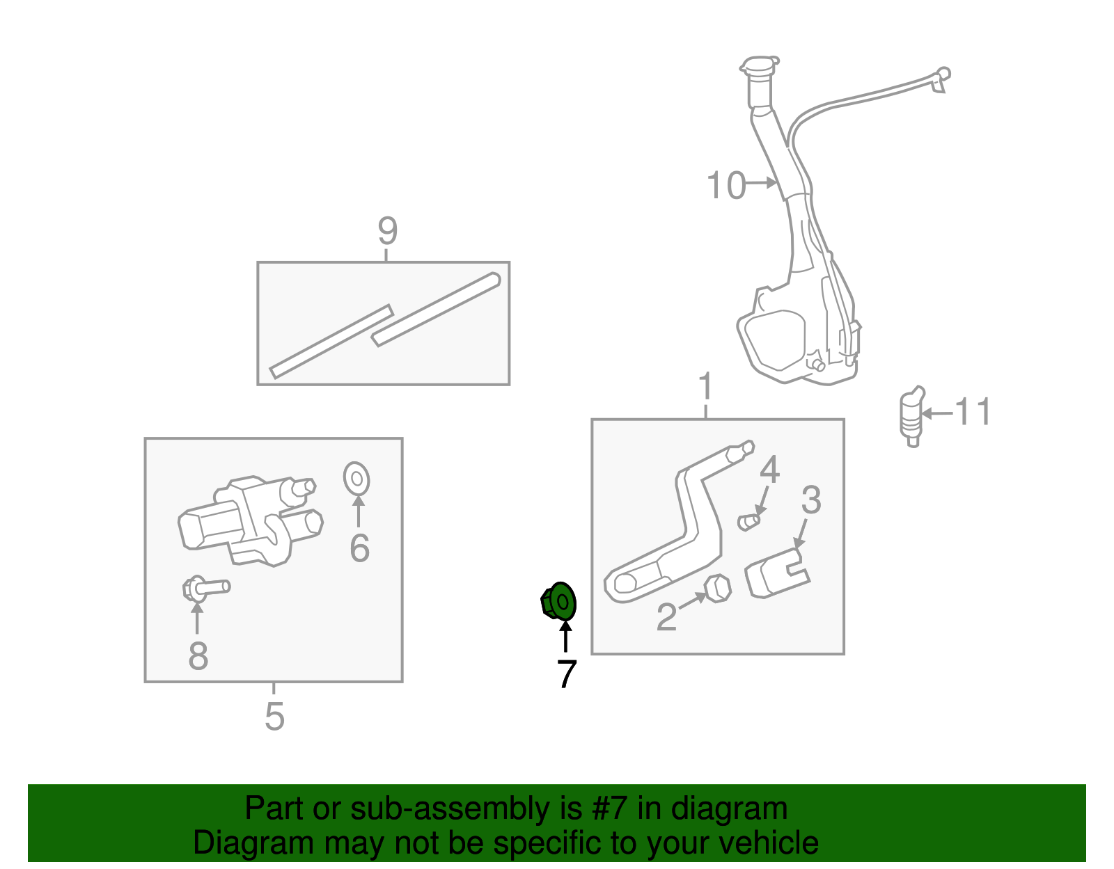 Multi-Purpose Nut - GM (11569839)