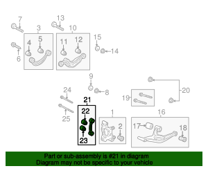 13233559 - Rear Suspension Link 2010-2019 GM | AutoNationParts.com