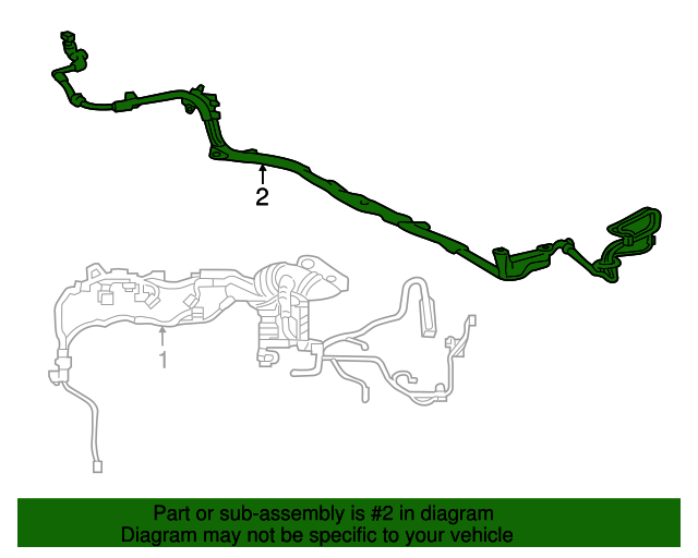 20152017 Toyota Camry Engine Wiring Harness 8216406061 Toyota Parts