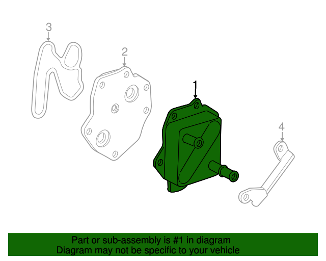 20072021 Toyota Engine Oil Cooler 157100S010 OEM Parts Online