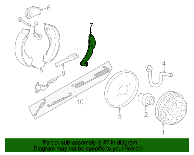 19902000 GM Parking Brake Lever Washer 18017743