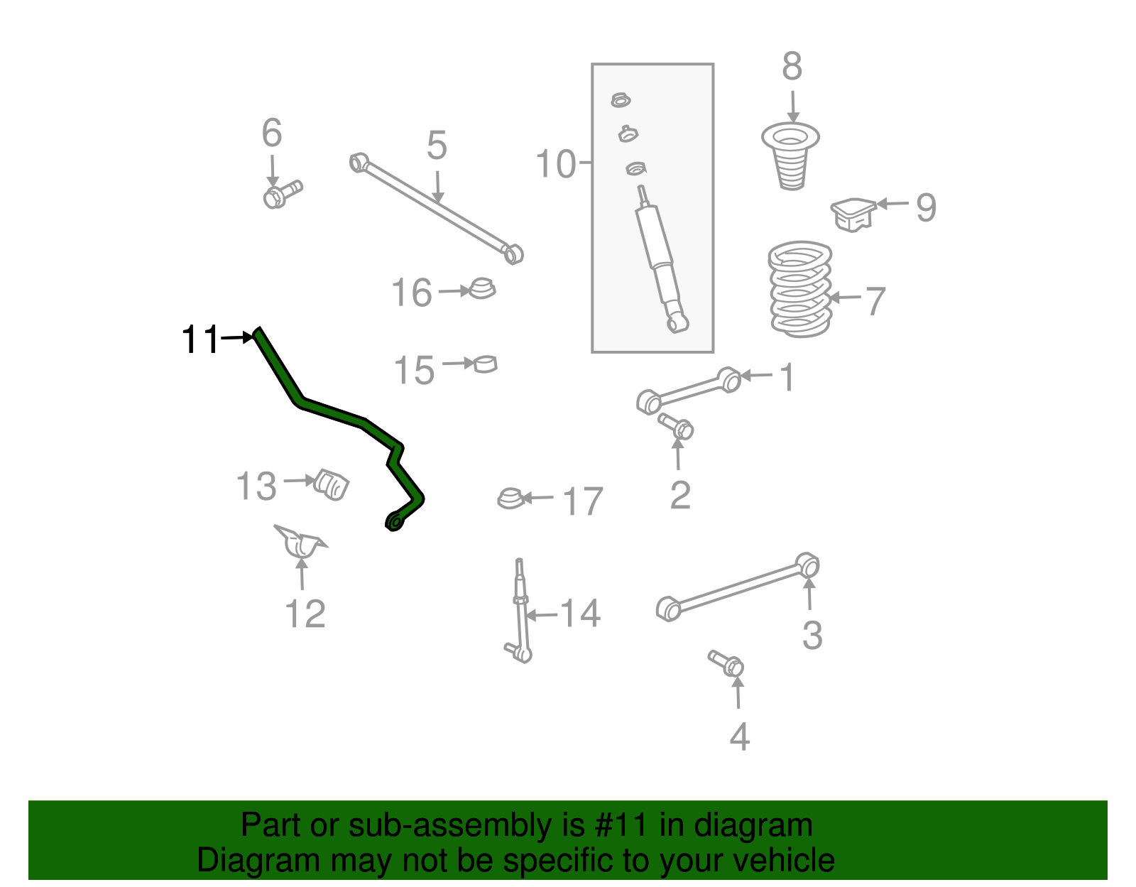 Stabilizer Bar - Toyota (48812-60220)