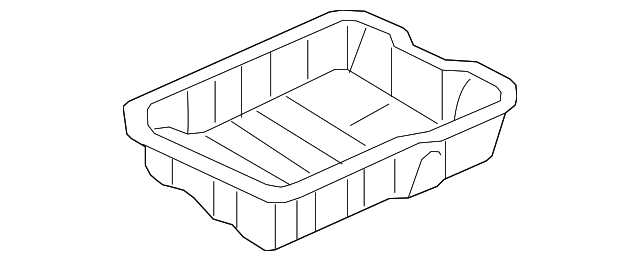2008-2023 Mitsubishi Oil Pan MN187236 | Mitsubishi Parts Warehouse