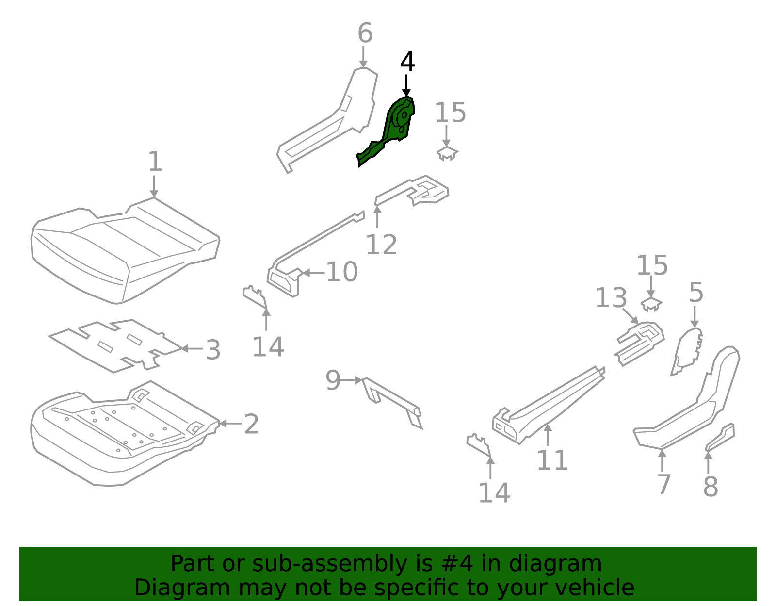 Pivot Cover - Ford (LB5Z-7861349-AE)
