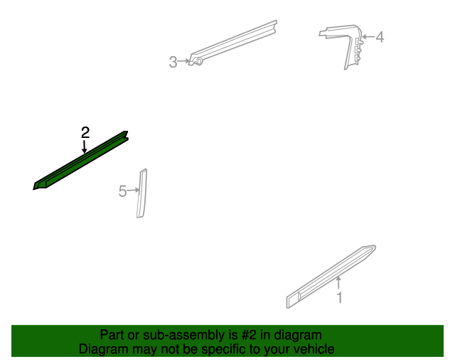 20032006 Infiniti G35 Belt WeatherStrip 82821AL500 OEM Parts Online