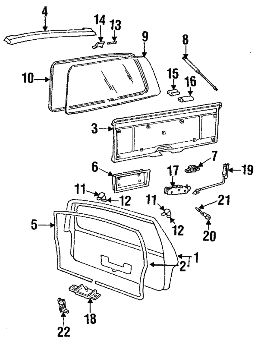 Hinge - GM (20153991)