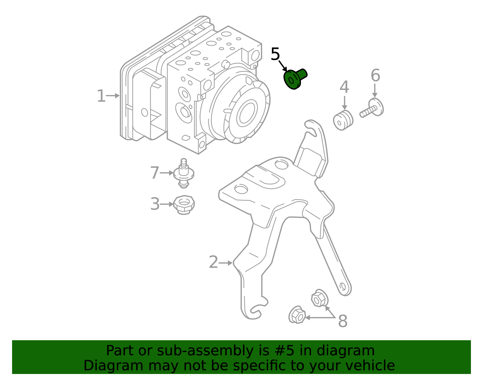 Mount Bracket Collar - Scion (90118-WB742)