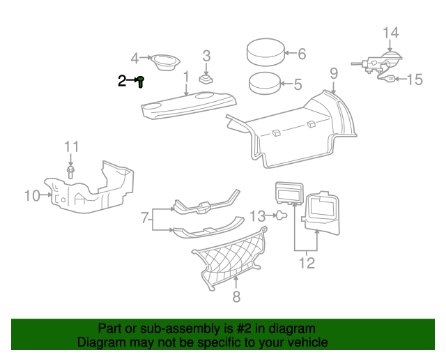 19992023 ford Fender Liner Retainer Clip W705589S Blue Springs Ford