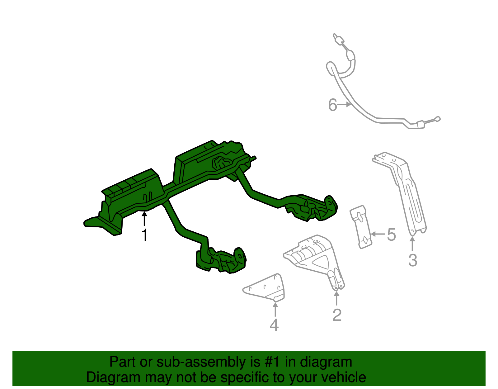 Seat Track - GM (88941074)
