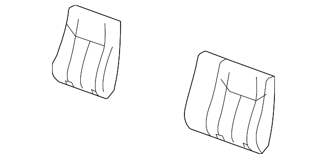Cover Assembly-R/Seat Black Cushion  60%           *Left Cashmere - GM (94711182)