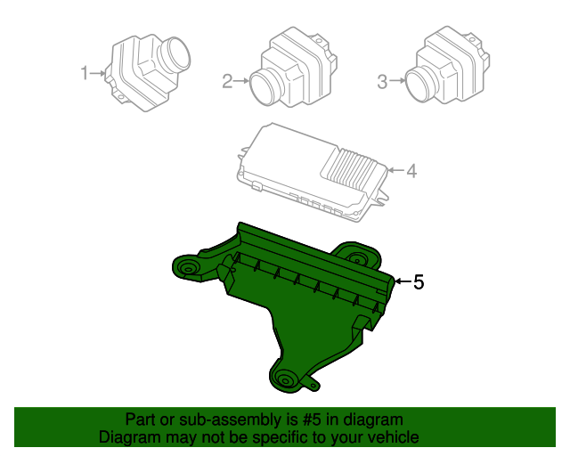 2022-2023 Volvo XC60 Mount Bracket 32333880 | OEM Euro Parts