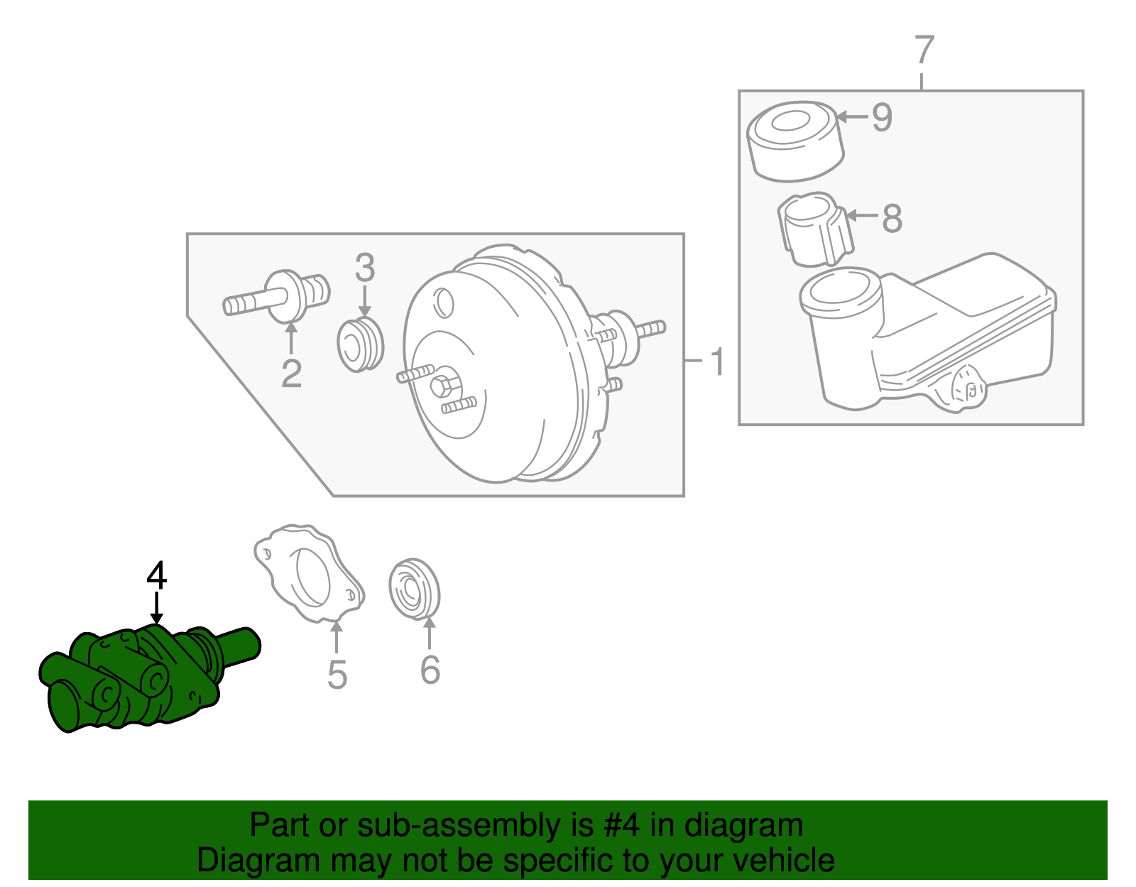 Master Cylinder - Scion (47207-52011)