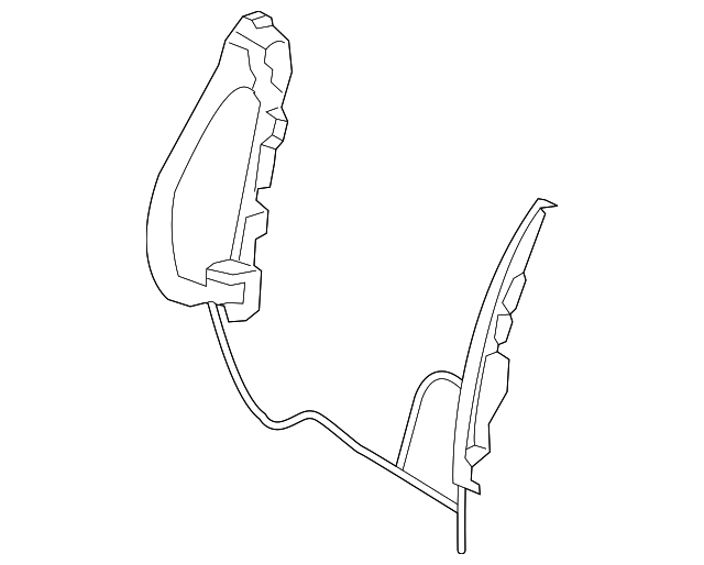 20182023 MercedesBenz Lumbar Support 2389107705 MB OEM Parts