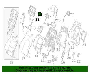 2018-2021 Mercedes-Benz Climate Controlled Seat Module 238-900-33-00 ...