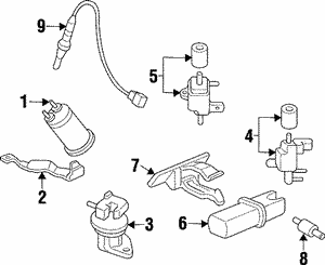 36531P1RA02 - : Oxygen Sensor for Acura: TL Image