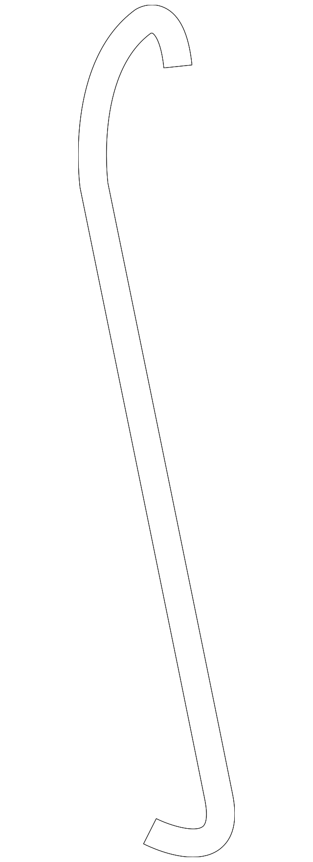 Front Side Door Lock Cylinder Rod - GM (95983118)