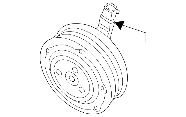 Motorcraft™ A/C Compressor Clutch - Ford (YB-3168)