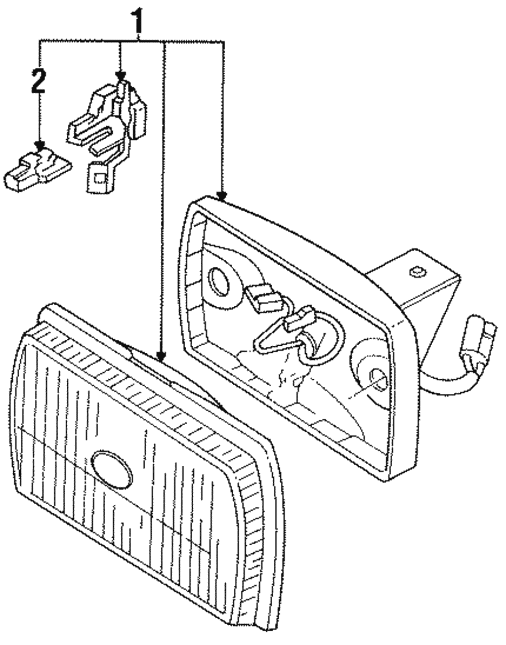 Fog Lamp Assembly - Ford (E9JY-15200-A)