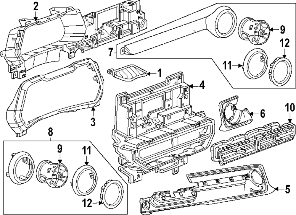 Switch Housing - GM (87848748)