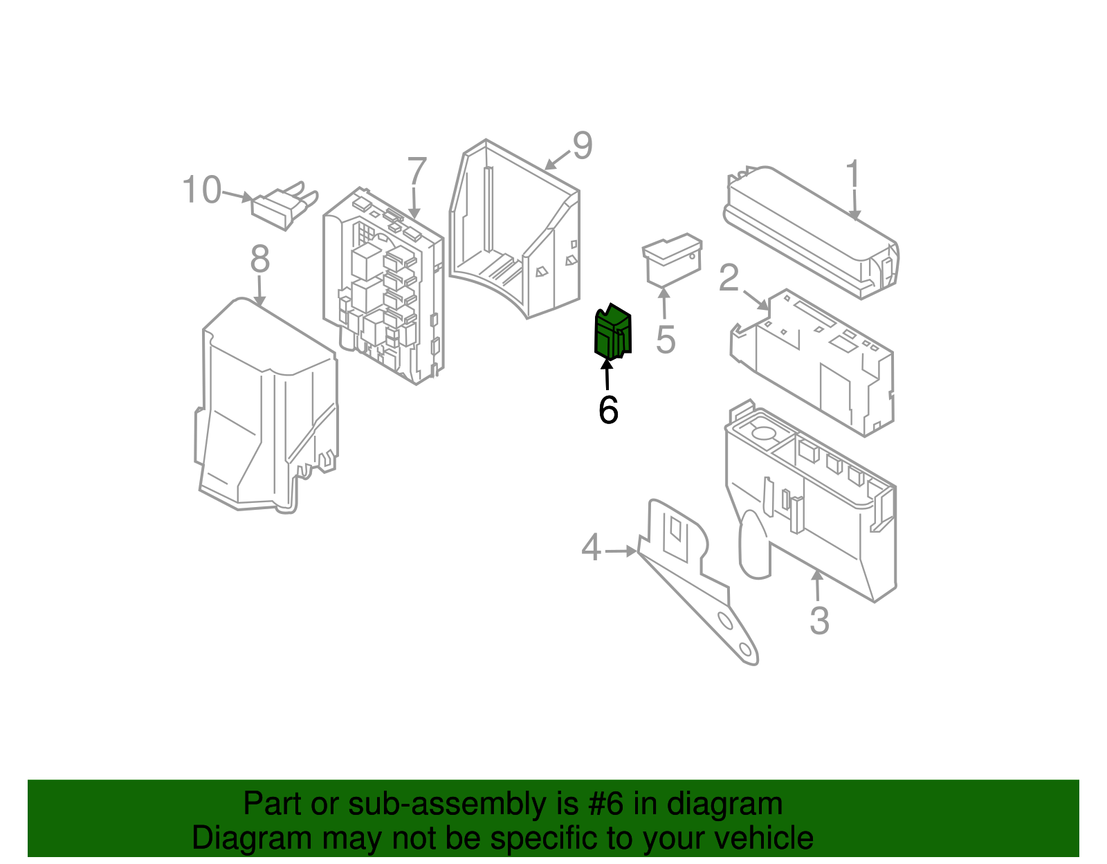 24370-C9924 (24370c9924) - 2002-2007 Infiniti Fusible Link | Infiniti ...