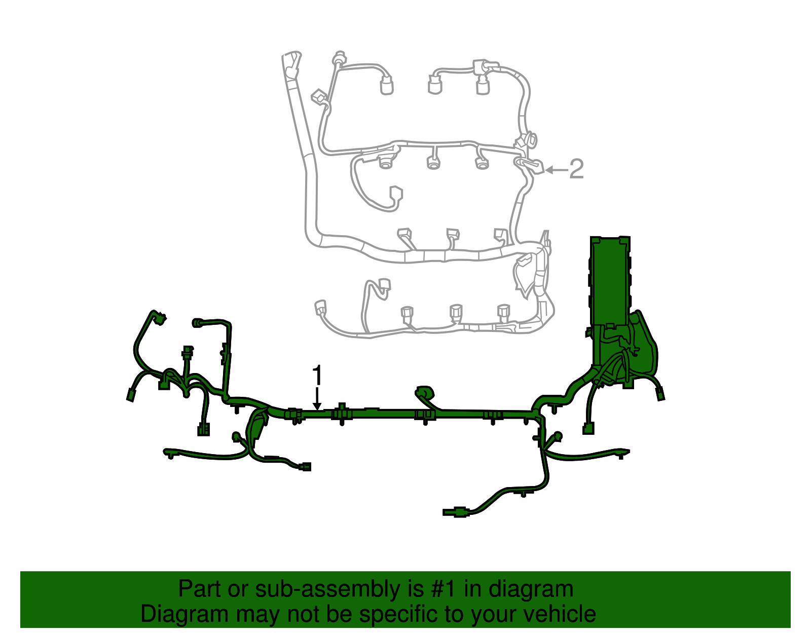 Wire Harness - Ford (GE9Z-14290-A)