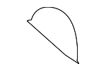 Front Genuine Hyundai 88700-3L400-A9Q Seat Headrest Assembly