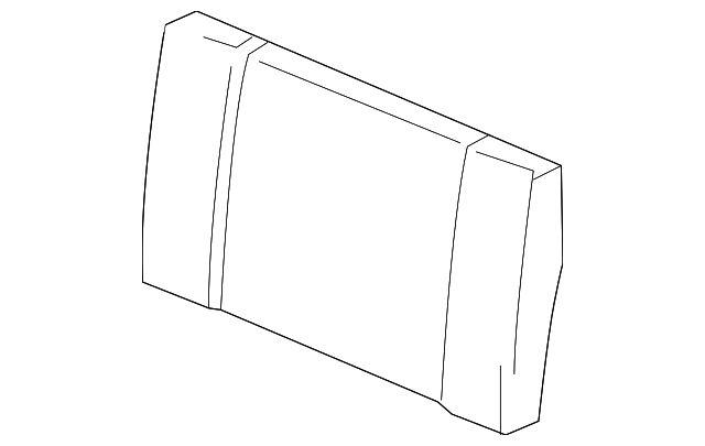 Seat Back Pad - GM (89041399)