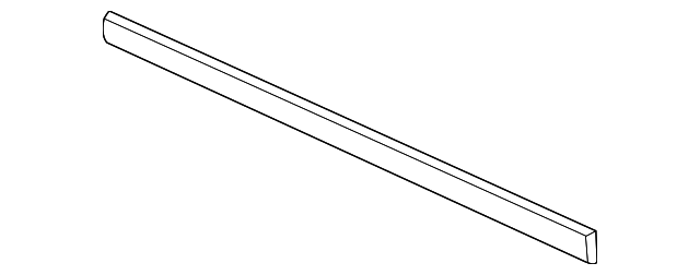 Molding Assembly, Front S/D Center -Left-hand Long  (Paint To Match) - GM (88892959)