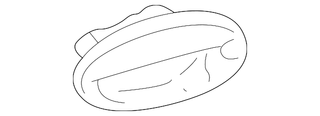 Handle, Outside - GM (25698991)