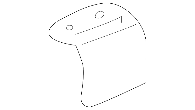 Upper Hinge - GM (25709766)