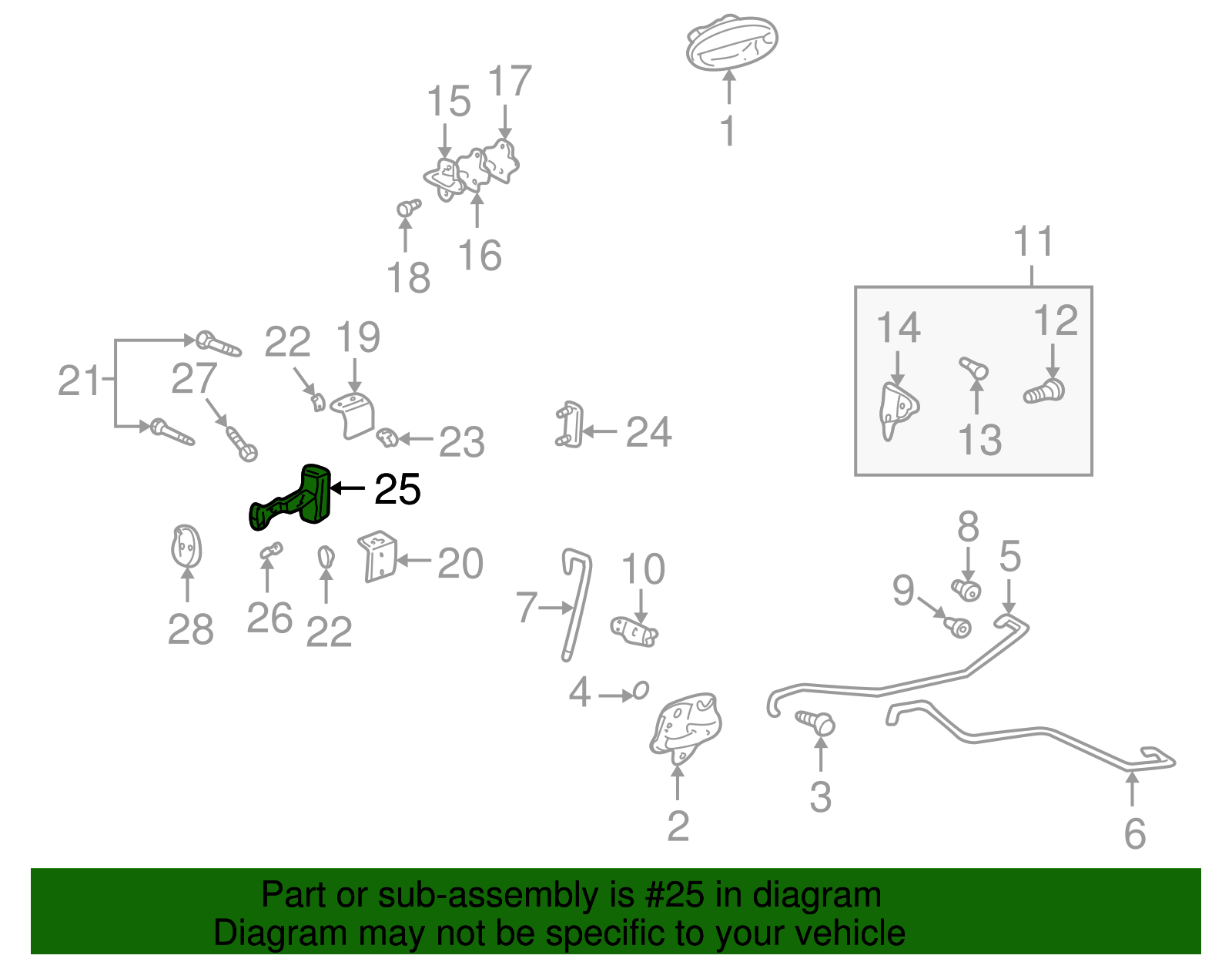 Door Check - GM (25713386)