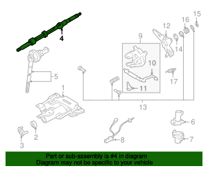 45210-0C030 - Intermediate Shaft 2003-2007 Toyota | Group 1 Auto Parts