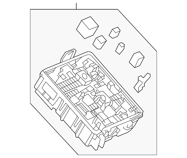 42755728 Engine Wiring Harness Junction Block 20222023 Chevrolet